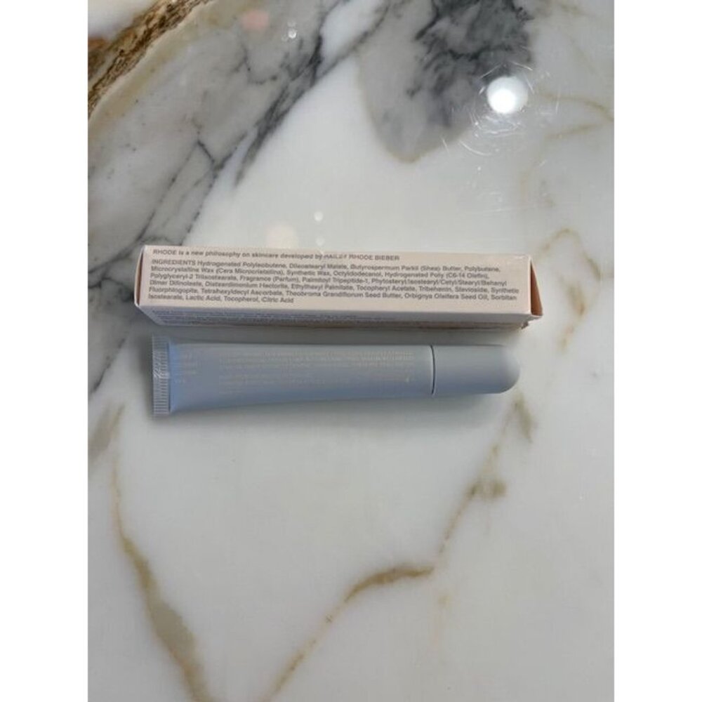 NEW Rhode Shea Butter Peptide Lip Plumping Treatment (Salted Caramel) .3 oz/10ml - Picture 8 of 13